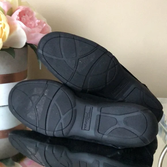 Naturalizer by Natural Souls Womens brown leather loafers zip front - Picture 6 of 7